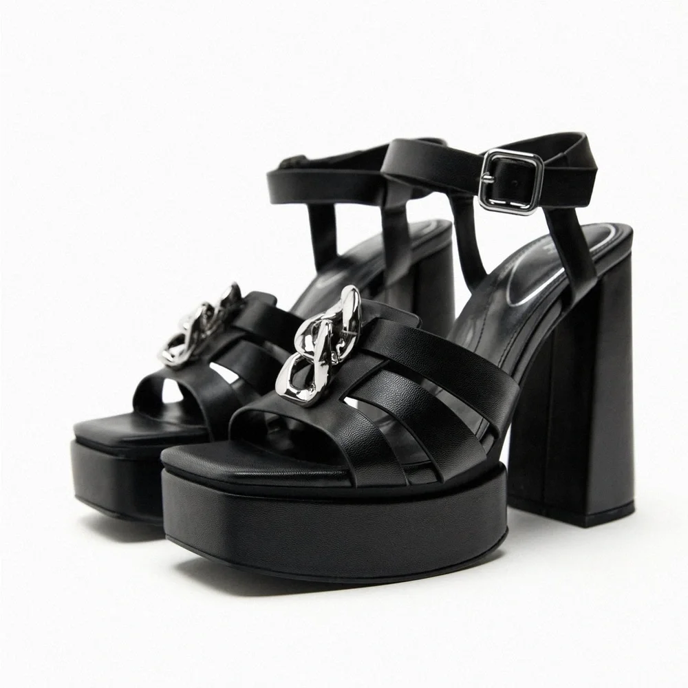 ZARA Platform Sandals